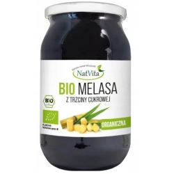 Melasa trzcinowa BIO 1200g Natvita cena 26,89zł