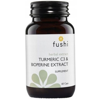 Fushi Turmeric C3 & Bioperine Extract kurkuma z pieprzem 420mg 60kapsułek cena 99,00zł
