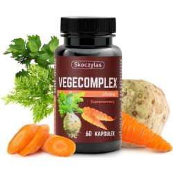 Skoczylas Vegecomplex Cholina 60kapsułek cena 32,00zł