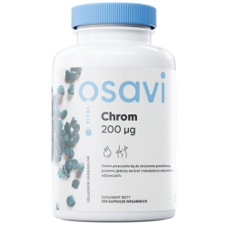 Chrom 200mcg 120vegan kapsułek Osavi cena 29,90zł