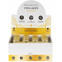 Primabiotic Collagen Shot 10000mg kolagen płyn 15buteleczek x 30ml Natubay cena 139,90zł
