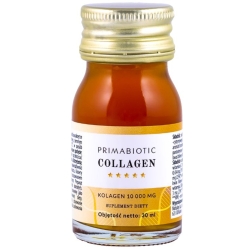 Primabiotic Collagen Shot 10000mg kolagen płyn 1 buteleczka x 30ml Natubay cena 9,90zł