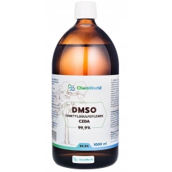 Dimetylosulfotlenek DMSO czystość 99,96% płyn 1000ml ChemWorld cena 128,90zł