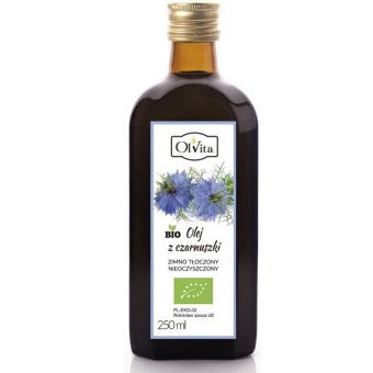 BIO Olej z czarnuszki ekologiczny 250ml Olvita cena 59,00zł