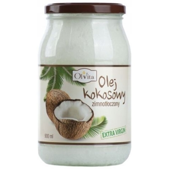 BIO Olej kokosowy zimnotłoczony 900ml Olvita cena 55,90zł