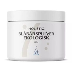 Holistic Blabärspulver czarne jagody borówki dzikie ręcznie zbierane liofilizowane proszek 100g cena 104,00zł