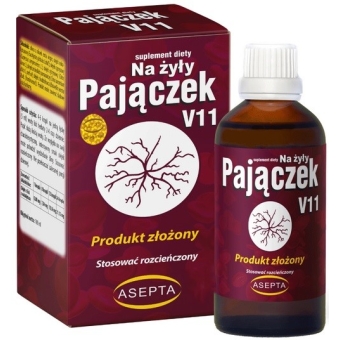 Asepta Pajączek V11 - olejek z cyprysem 30ml cena 45,90zł