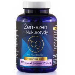 Żeń-Szeń + Nukleotydy 180kapsułek Jodavita cena 320,00zł