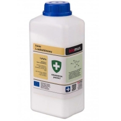Biomus Kwas L-askorbinowy (Witamina C) Czysty min. 99,5% 1kg cena 51,90zł