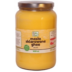 Masło sklarowane naturalne Ghee 1600ml słoik Palce Lizać cena 156,90zł