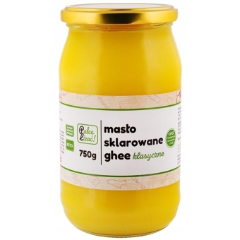 Masło sklarowane naturalne Ghee 750g słoik Palce Lizać cena 81,00zł