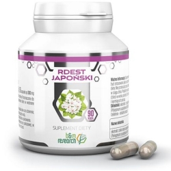 B&M Rdest Japoński 90kapsułek Botanical & Medicinal Research cena 43,00zł