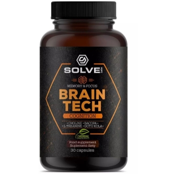 Brain Tech 60kapsułek Solve Labs cena 54,00zł