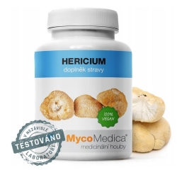 Hericium Soplówka Jeżowata 90kapsułek MycoMedica PROMOCJA cena 130,70zł