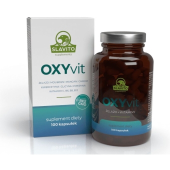 OXYvit witaminy i minerały 100kapsułek Slavito cena 91,99zł