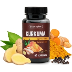 Skoczylas Kurkuma Piperyna + Imbir 60kapsułek cena 76,00zł