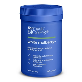 Formeds BICAPS White mulberry +(dawiej GlucoCONTROL )60kapsułek cena 69,99zł