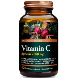 Doctor Life Witamina C Special 1000mg 120kapsułek cena 70,50zł