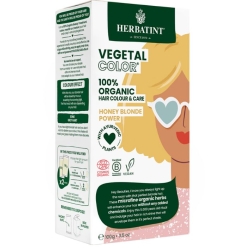 Herbatint Farba do włosów Honey Blonde Power - Miodowy Blond - ORGANIC Vegetal Color 100% 100g cena 59,90zł