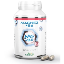 B&M MAGNEZ + B6 120kapsułek Botanical & Medicinal Research cena 39,00zł