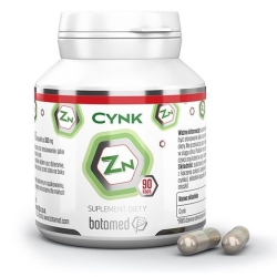 B&M Cynk 90kapsułek Botanical & Medicinal Research cena 24,90zł