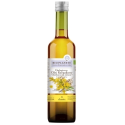 Olej rzepakowy tłoczony na zimno 500ml ekologiczny BIO Bio Planete cena 21,90zł