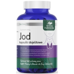 Dr Ewa Dąbrowska Jod - jodek potasu 180kapsułek cena 79,90zł