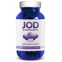 Jod jodek potasu (kelp) 180kapsułek Jodavita cena 69,90zł