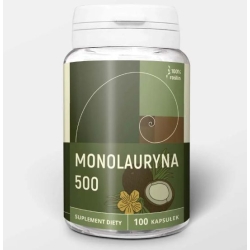 Monolauryna 500mg 100kapsułek Nanga cena 38,99zł