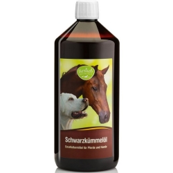 Tierlieb Olej z czarnuszki dla psów i koni płyn 1000ml Sanct Bernhard cena 128,00zł