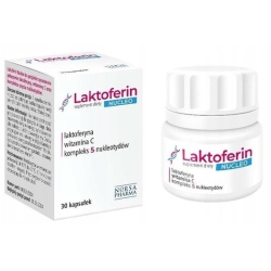 Laktoferin NUCLEO 30kapsułek Vege Norsa Pharma cena 91,90zł