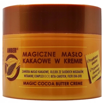 Amber Magiczne Masło Kakaowe w Kremie 50ml cena 25,80zł