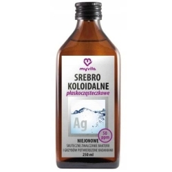 Myvita Srebro Koloidalne niejonowe 50ppm płyn 250ml cena 54,90zł