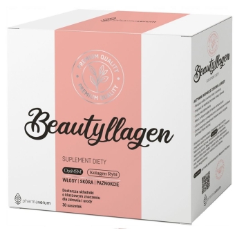 Beautyllagen proszek 30saszetek Pharmaverum cena 109,90zł