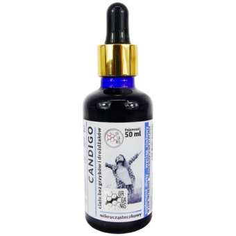 Organis Candigo Candida Albicans wyciąg 50ml cena 97,00zł