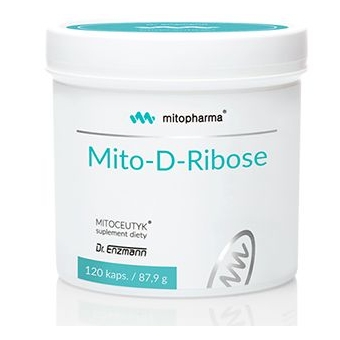 Dr Enzmann Mito D-Ryboza (D-Rybose) 120kapsułek Mito-Pharma cena 149,90zł