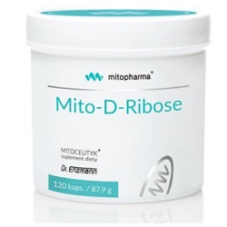 Dr Enzmann Mito D-Ryboza (D-Rybose) 120kapsułek Mito-Pharma cena 152,00zł