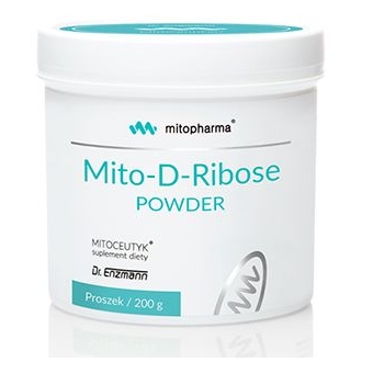 Dr Enzmann Mito D-Ryboza (D-Rybose) proszek 200g Mito-Pharma cena 197,90zł