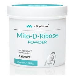 Dr Enzmann Mito D-Ryboza (D-Rybose) proszek 200g Mito-Pharma cena 207,00zł