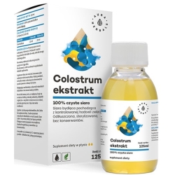 Aura Herbals Colostrum Ekstrakt 100% czysta siara bydlęca płyn 125ml cena 109,90zł