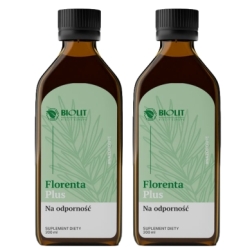2 x Biolit Florenta Plus ekstrakt wodny pąków jodły syberyjskiej 200ml (dwa opakowania) cena 128,00zł