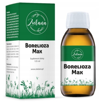 Borelioza Max Terapia na Boreliozę płyn 125ml Zielana cena 184,90zł
