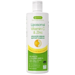 Liposomalna Witamina C z Cynkiem płyn 450ml Igennus cena 105,90zł
