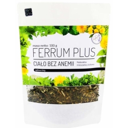 Organis Ferrum Plus Ciało bez nemii mieszanka ziołowa 100g Alcea cena 34,90zł