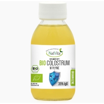 Natvita Bio Colostrum płyn 125ml cena 102,85zł