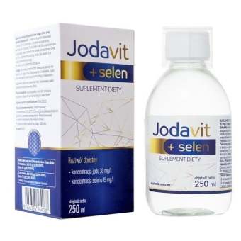 Jodavit + Selen płyn 250ml Jodavita cena 77,90zł