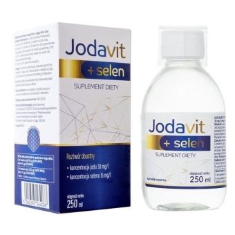 Jodavit + Selen płyn 250ml Jodavita cena 87,90zł