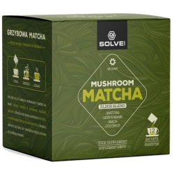 Matcha Mushroom 12saszetek Solve Labs cena 69,90zł