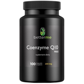 BetterMe Koenzym Q10 200mg w oleju lnianym 100kapsułek cena 119,00zł