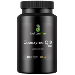 BetterMe Koenzym Q10 200mg w oleju lnianym 100kapsułek cena 119,00zł